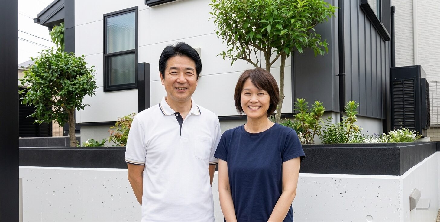 熊谷市 外壁塗装ご依頼のご夫婦｜小林塗装店