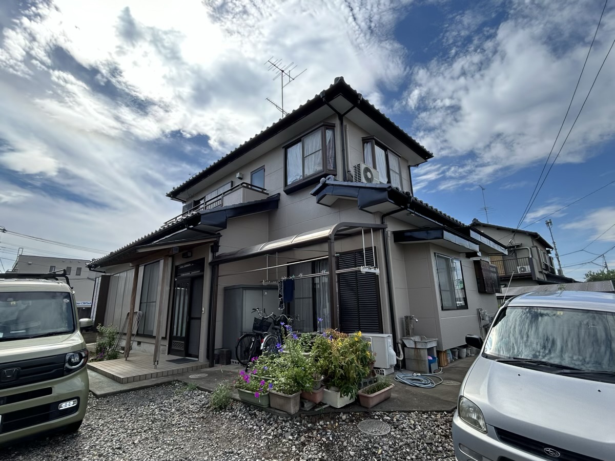 【羽生市 A様邸】白っぽくなったALC外壁を、艶が輝く高耐候塗装！ 